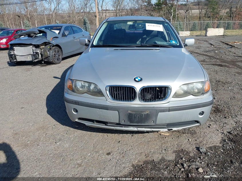 2002 BMW 325I VIN: WBAET37432NG78903 Lot: 43745752