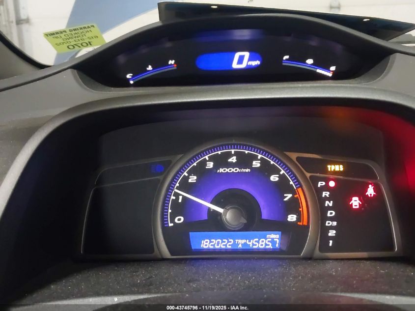 2009 Honda Civic Lx VIN: 19XFA16559E005750 Lot: 43745796