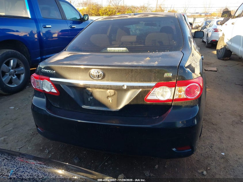 2011 Toyota Corolla Le VIN: 2T1BU4EE8BC615364 Lot: 43745802