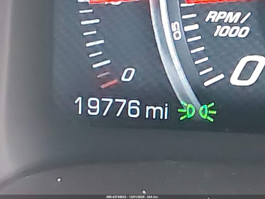 2015 Chevrolet Corvette Stingray Z51 VIN: 1G1YG2D71F5120539 Lot: 43745832