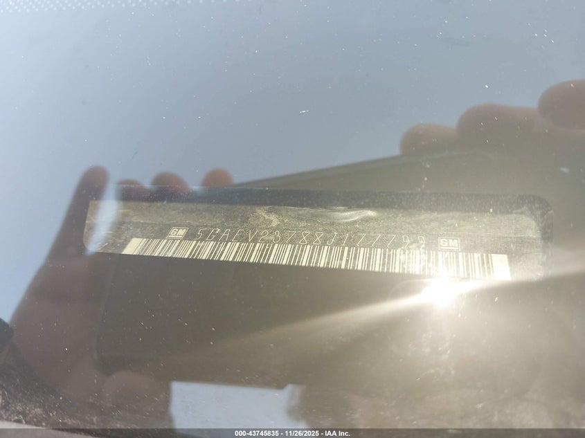 2008 Buick Enclave Cxl VIN: 5GAEV23788J177799 Lot: 43745835