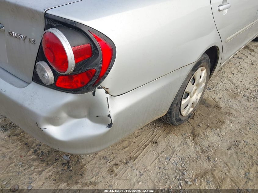 2003 Toyota Camry Le VIN: 4T1BE32K23U760661 Lot: 43745861