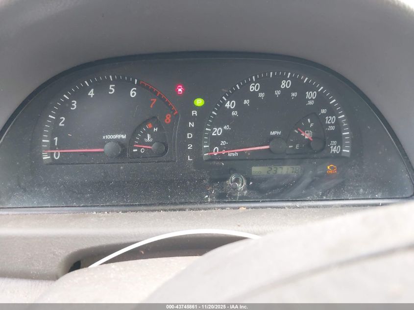 2003 Toyota Camry Le VIN: 4T1BE32K23U760661 Lot: 43745861