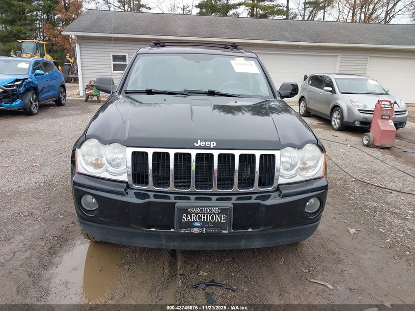 2006 Jeep Grand Cherokee Limited VIN: 1J4HR58296C211386 Lot: 43745876