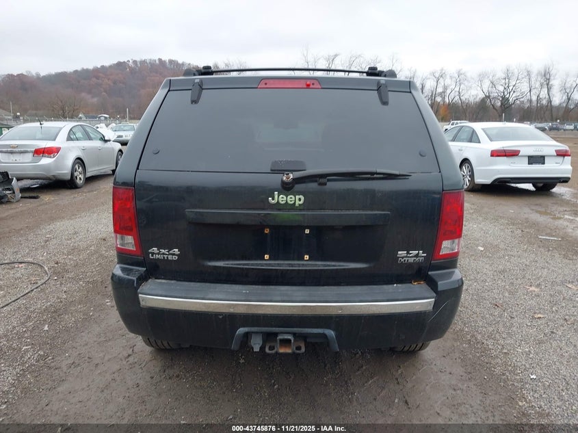 2006 Jeep Grand Cherokee Limited VIN: 1J4HR58296C211386 Lot: 43745876