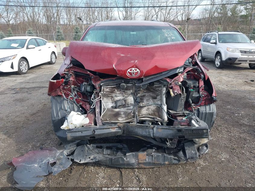 2012 Toyota Sienna Le V6 8 Passenger VIN: 5TDKK3DC8CS265596 Lot: 43745918