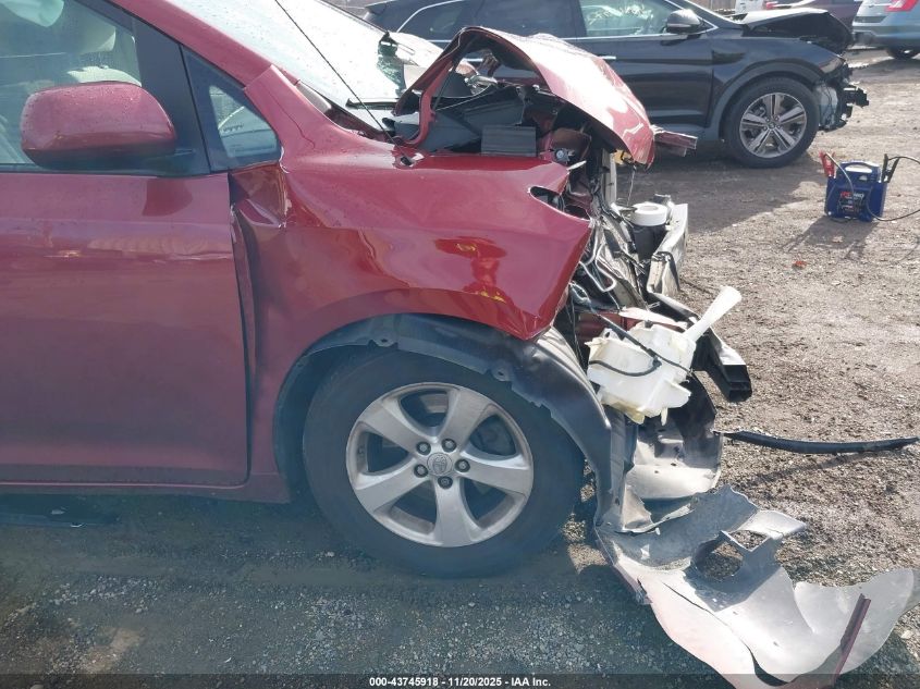 2012 Toyota Sienna Le V6 8 Passenger VIN: 5TDKK3DC8CS265596 Lot: 43745918