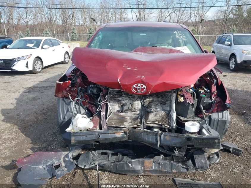 2012 Toyota Sienna Le V6 8 Passenger VIN: 5TDKK3DC8CS265596 Lot: 43745918