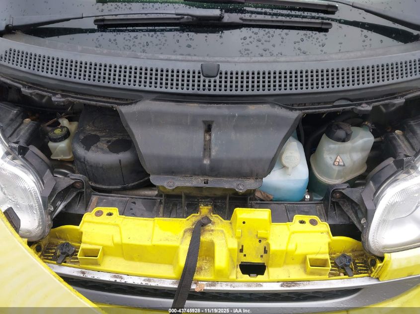 2008 Smart Fortwo Passion/Pure VIN: WMEEJ31X88K165926 Lot: 43745928