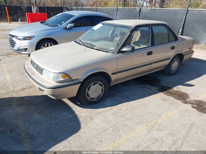 1NXAE94A6MZ263309 1991 TOYOTA COROLLA photo no. 2