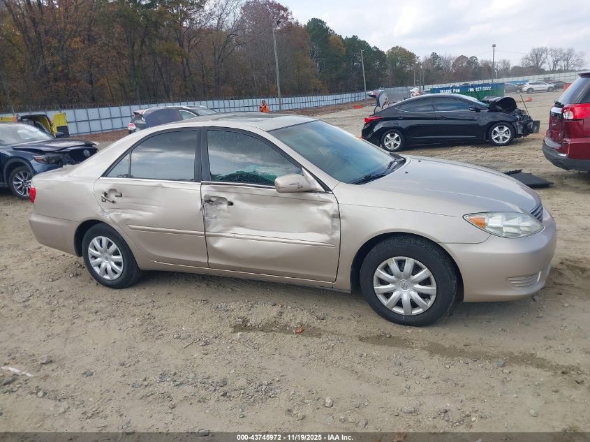 2005 Toyota Camry Le VIN: 4T1BE32K75U509847 Lot: 43745972