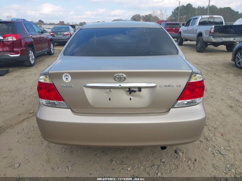 2005 Toyota Camry Le VIN: 4T1BE32K75U509847 Lot: 43745972
