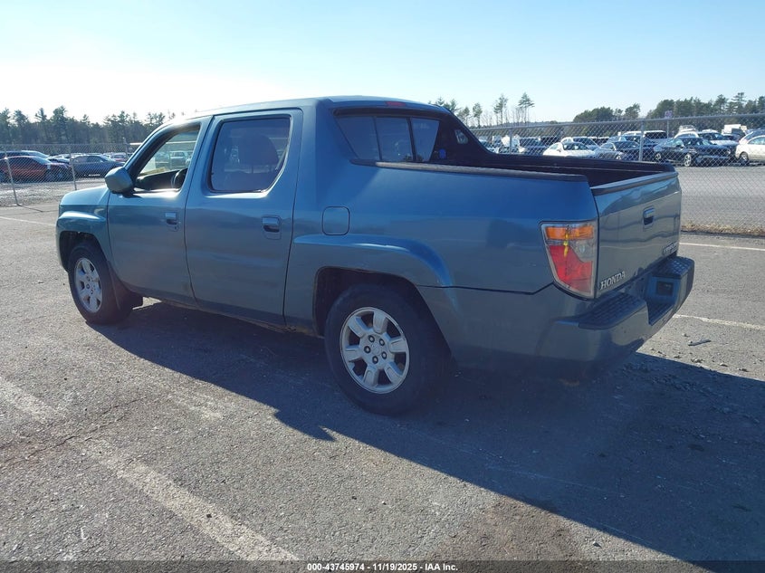 2HJYK16526H531416 2006 HONDA RIDGELINE photo no. 3