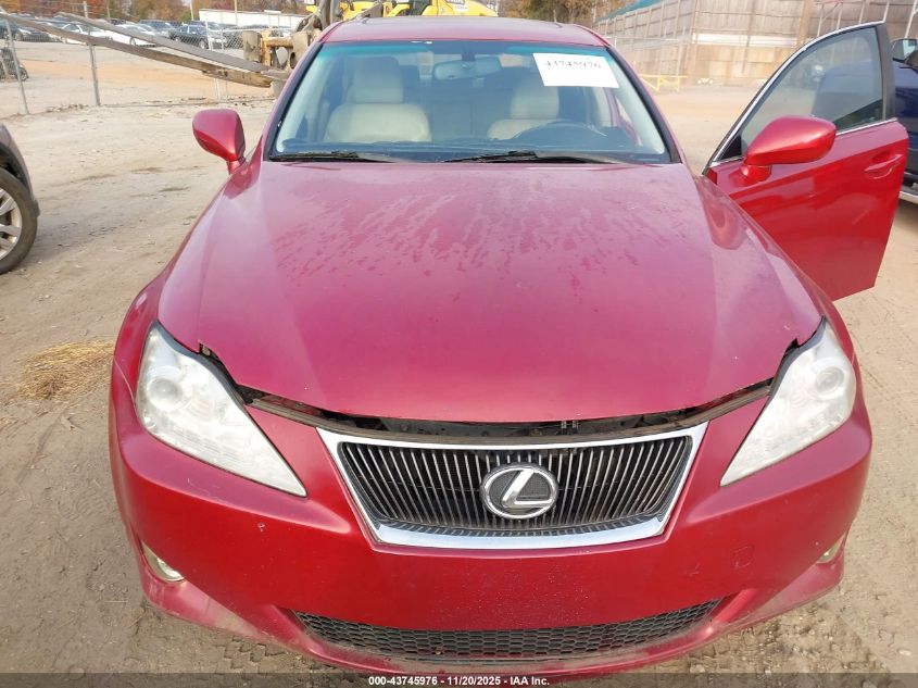 2008 Lexus Is 250 VIN: JTHBK262885054103 Lot: 43745976