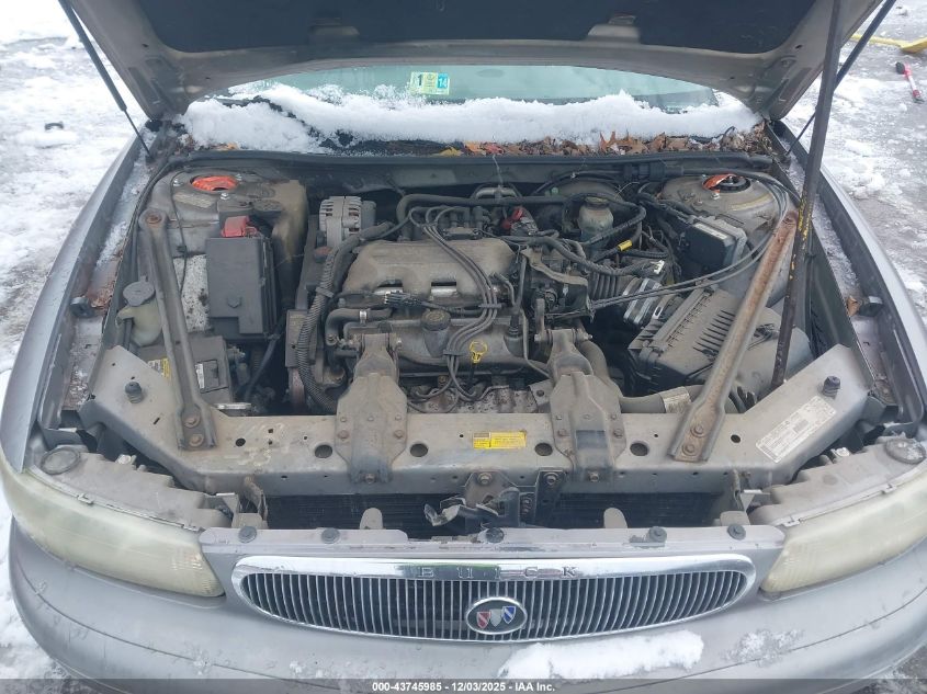 1999 Buick Century Custom VIN: 2G4WS52M3X1423392 Lot: 43745985