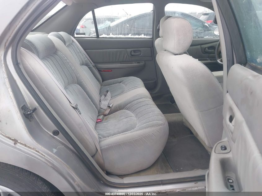 1999 Buick Century Custom VIN: 2G4WS52M3X1423392 Lot: 43745985