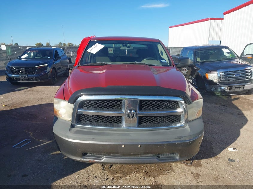 2009 Dodge Ram 1500 St VIN: 1D3HB18P09S730892 Lot: 43746041