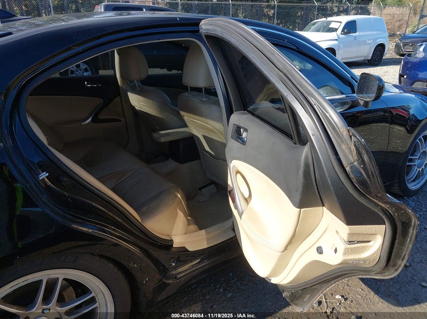 2007 Lexus Is 250 VIN: JTHBK262575028198 Lot: 43746084