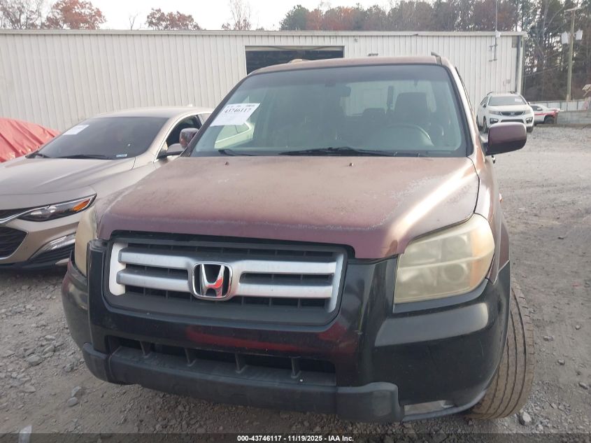 2007 Honda Pilot Ex-L VIN: 5FNYF28577B024613 Lot: 43746117