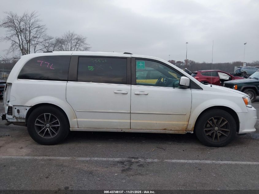 2017 Dodge Grand Caravan Sxt VIN: 2C4RDGCG6HR818234 Lot: 43746137