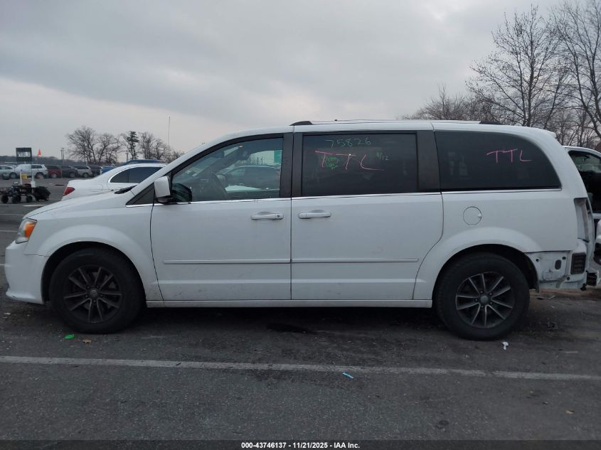 2017 Dodge Grand Caravan Sxt VIN: 2C4RDGCG6HR818234 Lot: 43746137