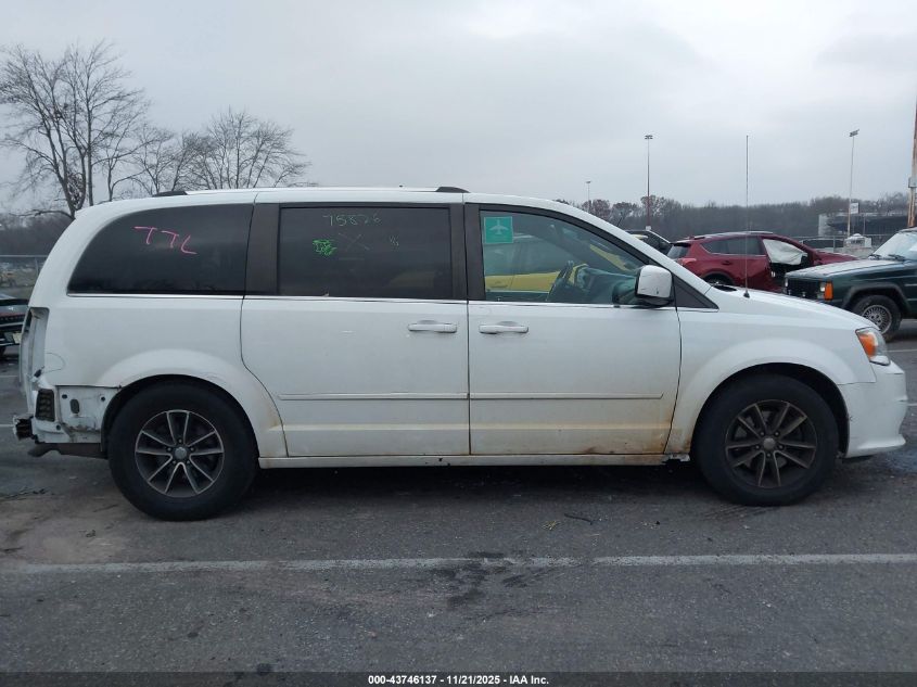 2017 Dodge Grand Caravan Sxt VIN: 2C4RDGCG6HR818234 Lot: 43746137