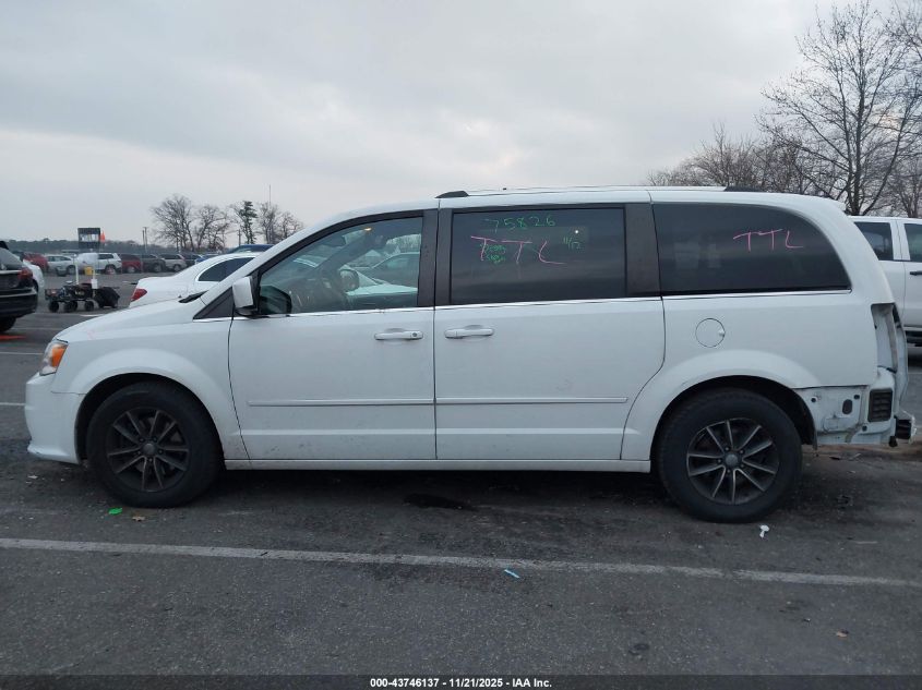 2017 Dodge Grand Caravan Sxt VIN: 2C4RDGCG6HR818234 Lot: 43746137