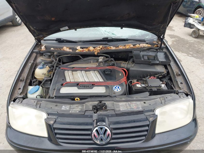 2001 Volkswagen Jetta Glx VIN: 3VWTG29M41M006048 Lot: 43746162