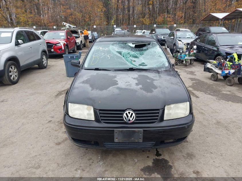 2001 Volkswagen Jetta Glx VIN: 3VWTG29M41M006048 Lot: 43746162