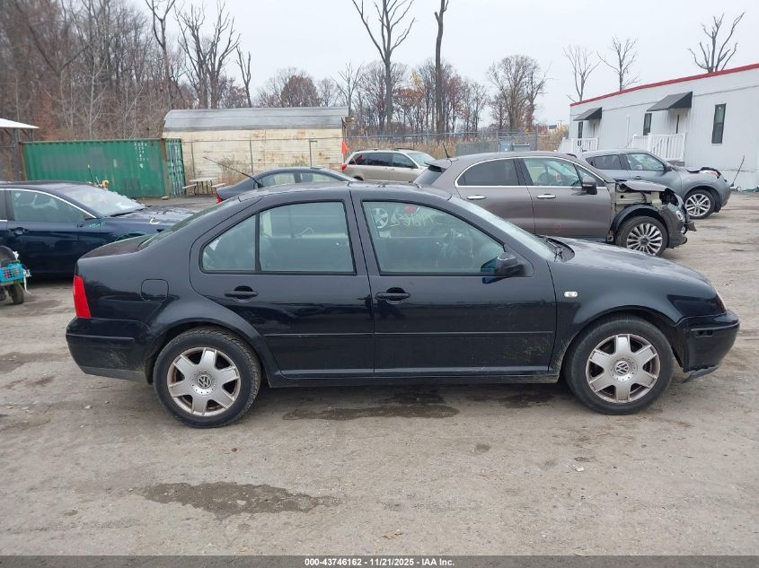 2001 Volkswagen Jetta Glx VIN: 3VWTG29M41M006048 Lot: 43746162