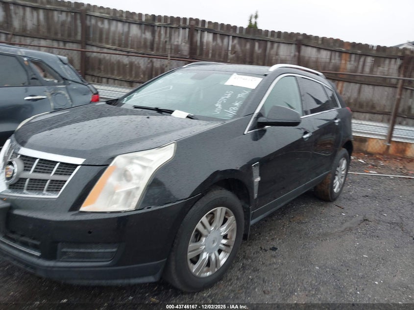 Vin: 3gyfnae32cs579665, lot: 44241540, cadillac srx luxury collection 20122