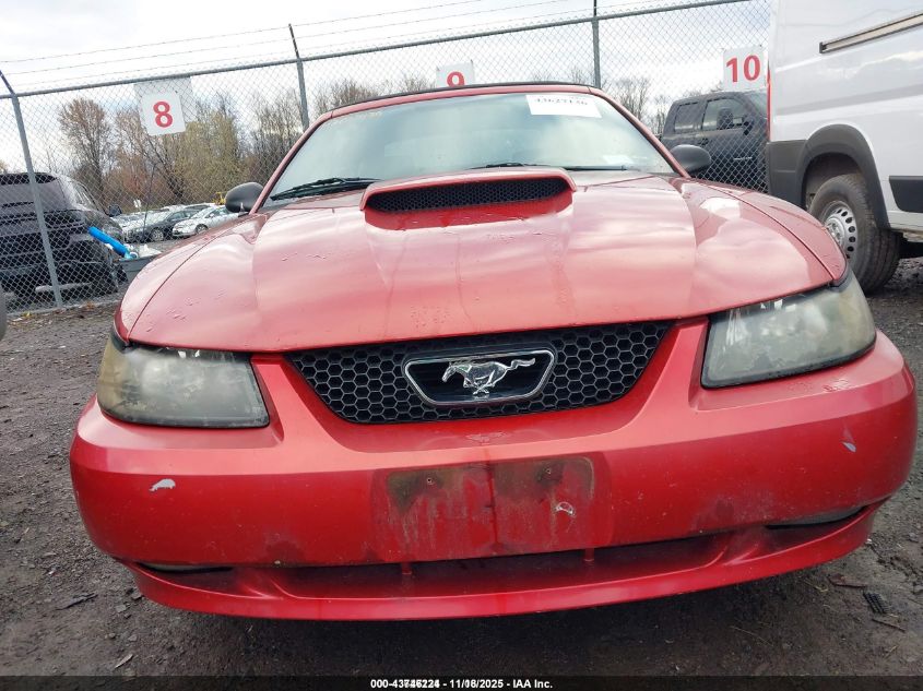 2002 Ford Mustang Gt VIN: 1FAFP45X72F236198 Lot: 43746224