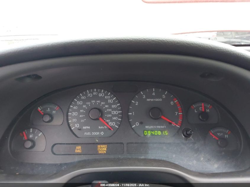 2002 Ford Mustang Gt VIN: 1FAFP45X72F236198 Lot: 43746224