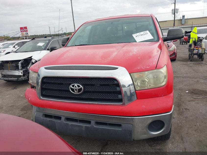 2007 Toyota Tundra Sr5 V8 VIN: 5TFRV54187X025156 Lot: 43746225
