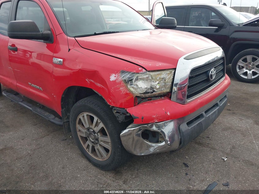 2007 Toyota Tundra Sr5 V8 VIN: 5TFRV54187X025156 Lot: 43746225