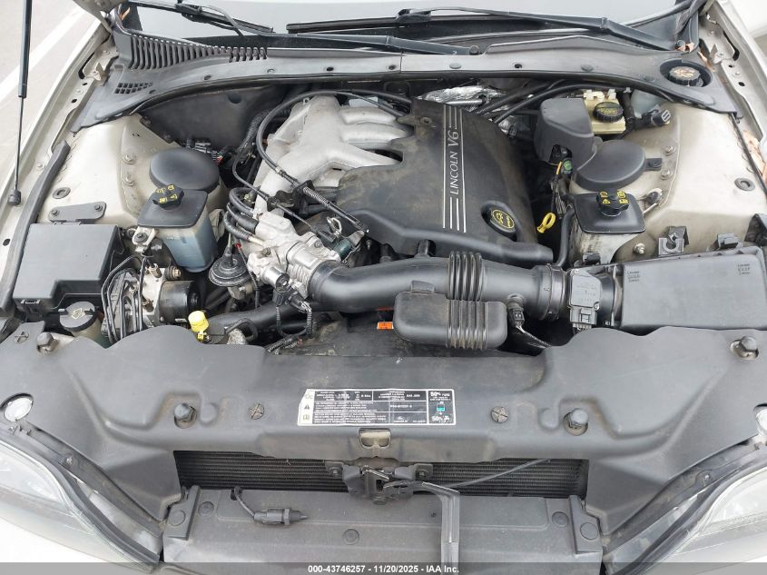 2001 Lincoln Ls V6 Auto/V6 Manual VIN: 1LNHM86S21Y690413 Lot: 43746257