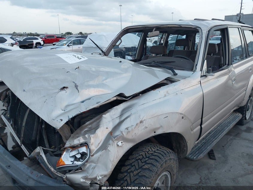 1992 Toyota Land Cruiser Fj80 VIN: JT3FJ80W3N0042202 Lot: 43746268