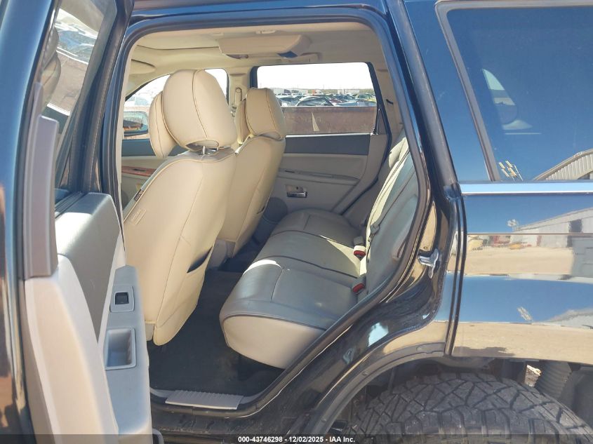 2008 Jeep Grand Cherokee Overland VIN: 1J8HR68218C199225 Lot: 43746298