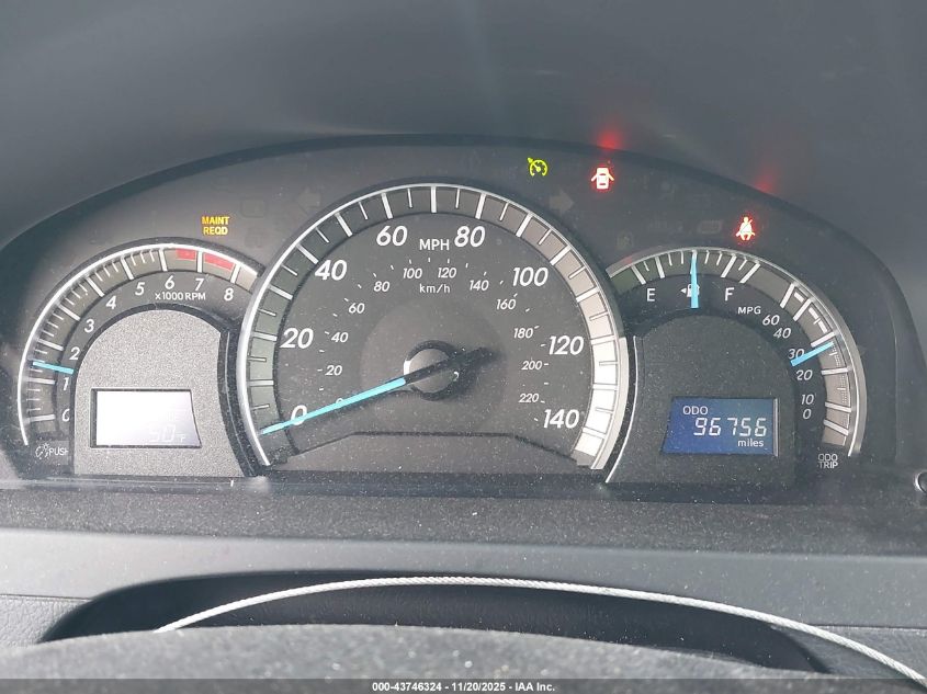 2013 Toyota Camry Se VIN: 4T1BF1FK8DU280573 Lot: 43746324