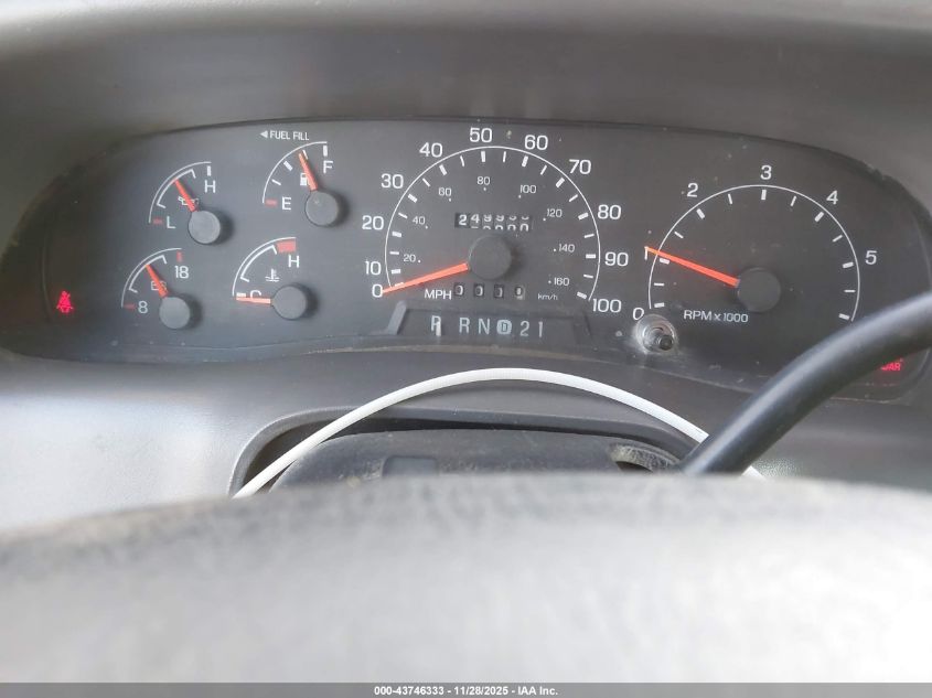 2001 Ford F-250 Xl/Xlt VIN: 3FTNF20L21MA48592 Lot: 43746333