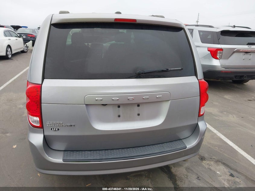 2018 Dodge Grand Caravan Se Plus VIN: 2C4RDGBG0JR166427 Lot: 43746341