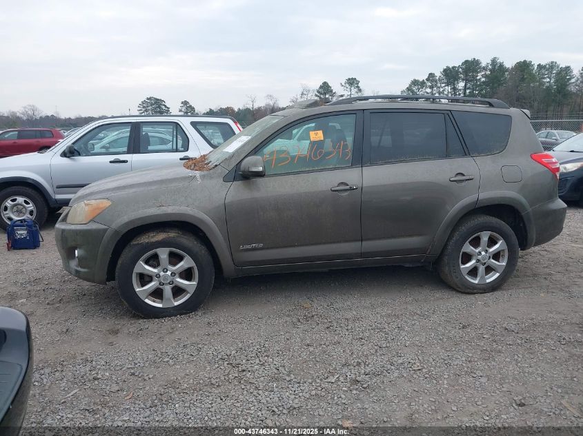 2010 Toyota Rav4 Limited VIN: 2T3DF4DV6AW027519 Lot: 43746343