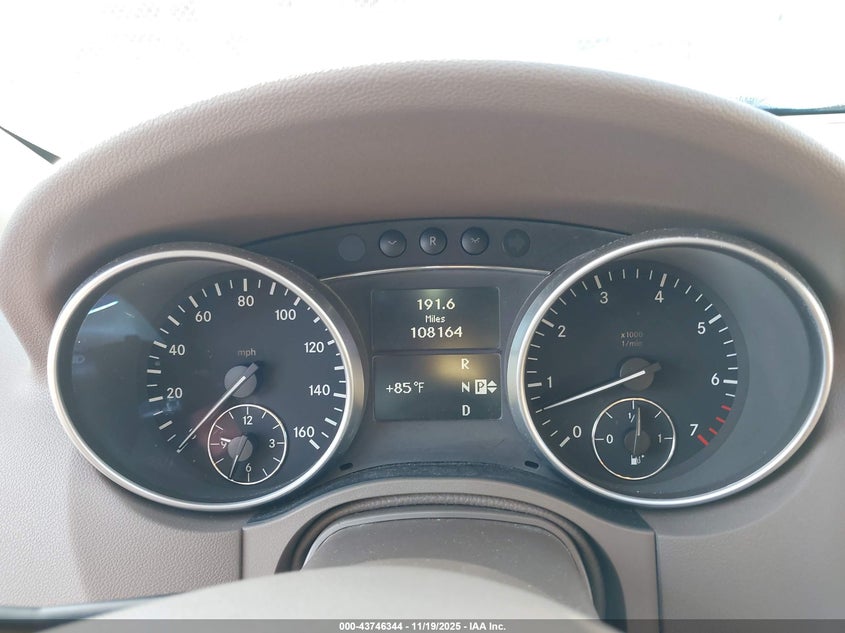 2010 Mercedes-Benz Ml 350 VIN: 4JGBB5GB0AA560745 Lot: 43746344
