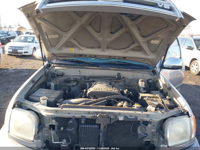 2003 Toyota Tundra Sr5 V8 VIN: 5TBBT44193S356466 Lot: 43746393