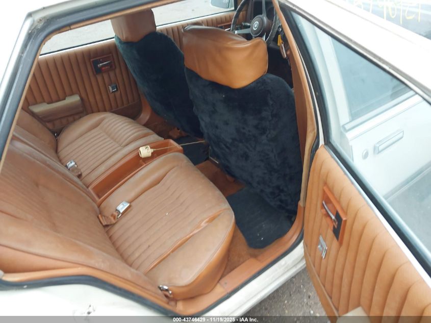 1982 Cadillac Cimarron VIN: 1G6AG69G3CC406394 Lot: 43746429