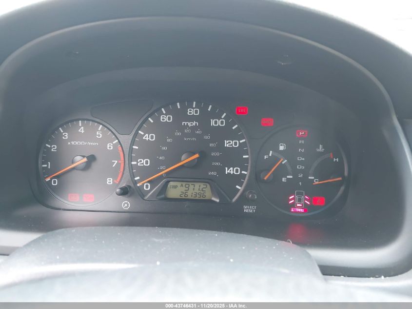 1998 Honda Accord Ex VIN: 1HGCG6673WA139057 Lot: 43746431