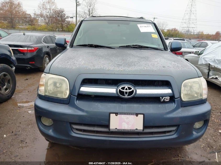 2006 Toyota Sequoia Limited V8 VIN: 5TDZT38A66S276413 Lot: 43746437