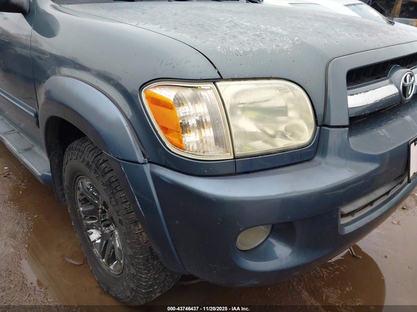 2006 Toyota Sequoia Limited V8 VIN: 5TDZT38A66S276413 Lot: 43746437