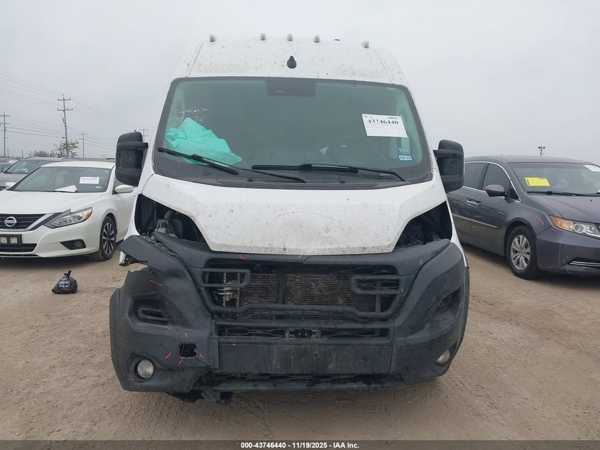2025 Ram Promaster 2500 Tradesman High Roof 159 Wb W/Pass Seat VIN: 3C6LRVDG7SE507860 Lot: 43746440