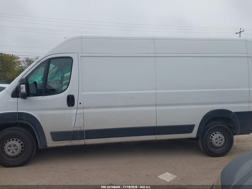 2025 Ram Promaster 2500 Tradesman High Roof 159 Wb W/Pass Seat VIN: 3C6LRVDG7SE507860 Lot: 43746440
